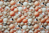 Baumwolljersey Digital Bubble Farmanimals